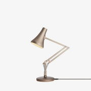 90 Mini Mini Desk Lamp Desk Lamp Anglepoise Warm Silver & Blush 