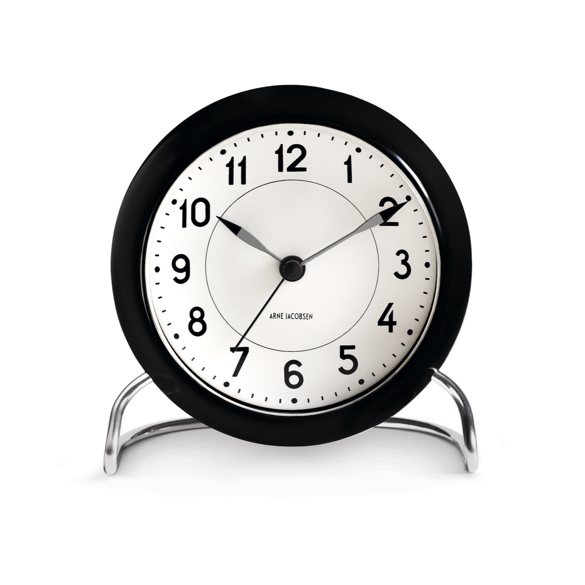 Station Alarm Clock, Black Decor Arne Jacobsen 