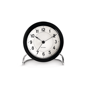 Station Alarm Clock, Black Decor Arne Jacobsen 