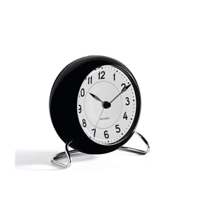 Station Alarm Clock, Black Decor Arne Jacobsen 