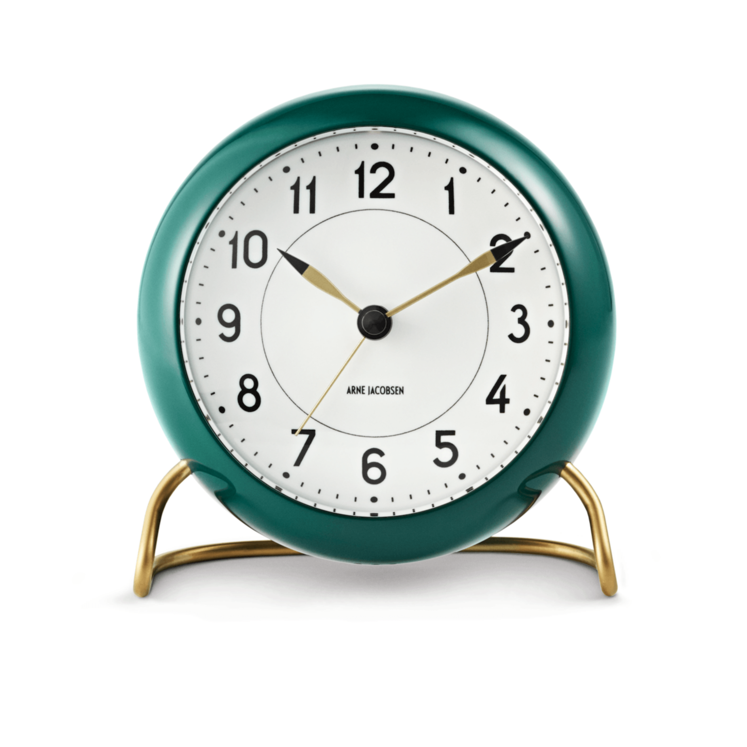 Station Alarm Clock, Green Decor Arne Jacobsen 