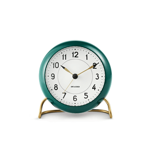 Station Alarm Clock, Green Decor Arne Jacobsen 