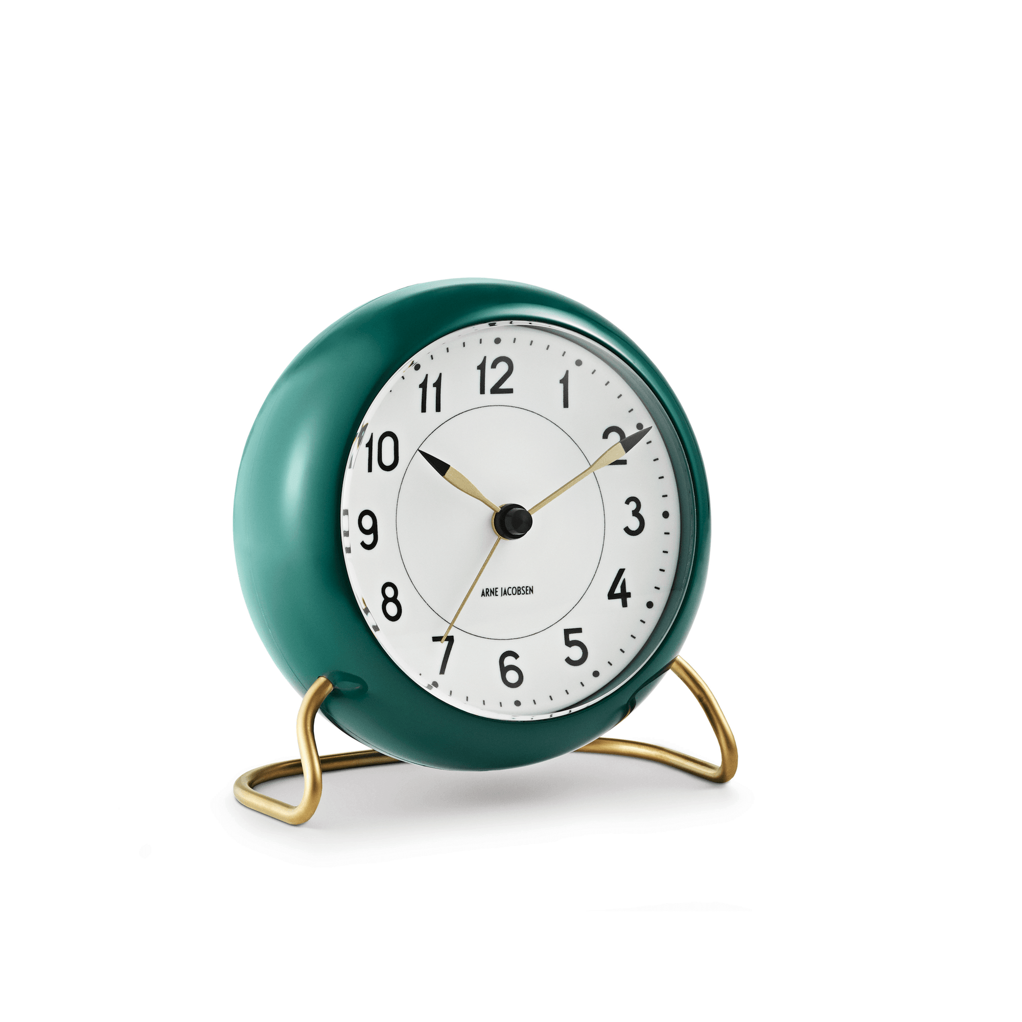 Station Alarm Clock, Green Decor Arne Jacobsen 