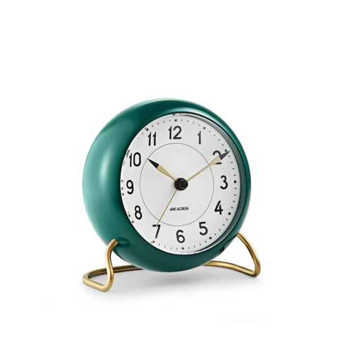 Station Alarm Clock, Green Decor Arne Jacobsen 