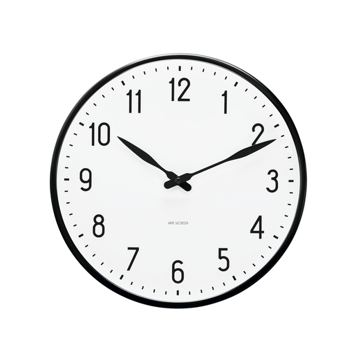 Station Wall Clock, 19" Decor Arne Jacobsen 