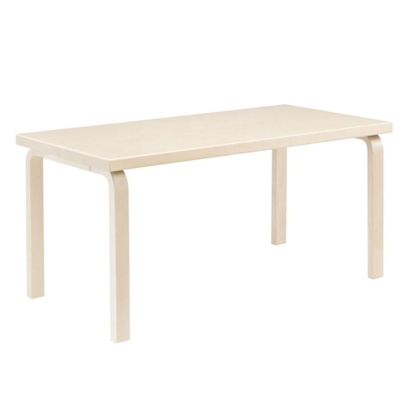 Aalto Children&#39;s Table Rectangular 81A table Artek 