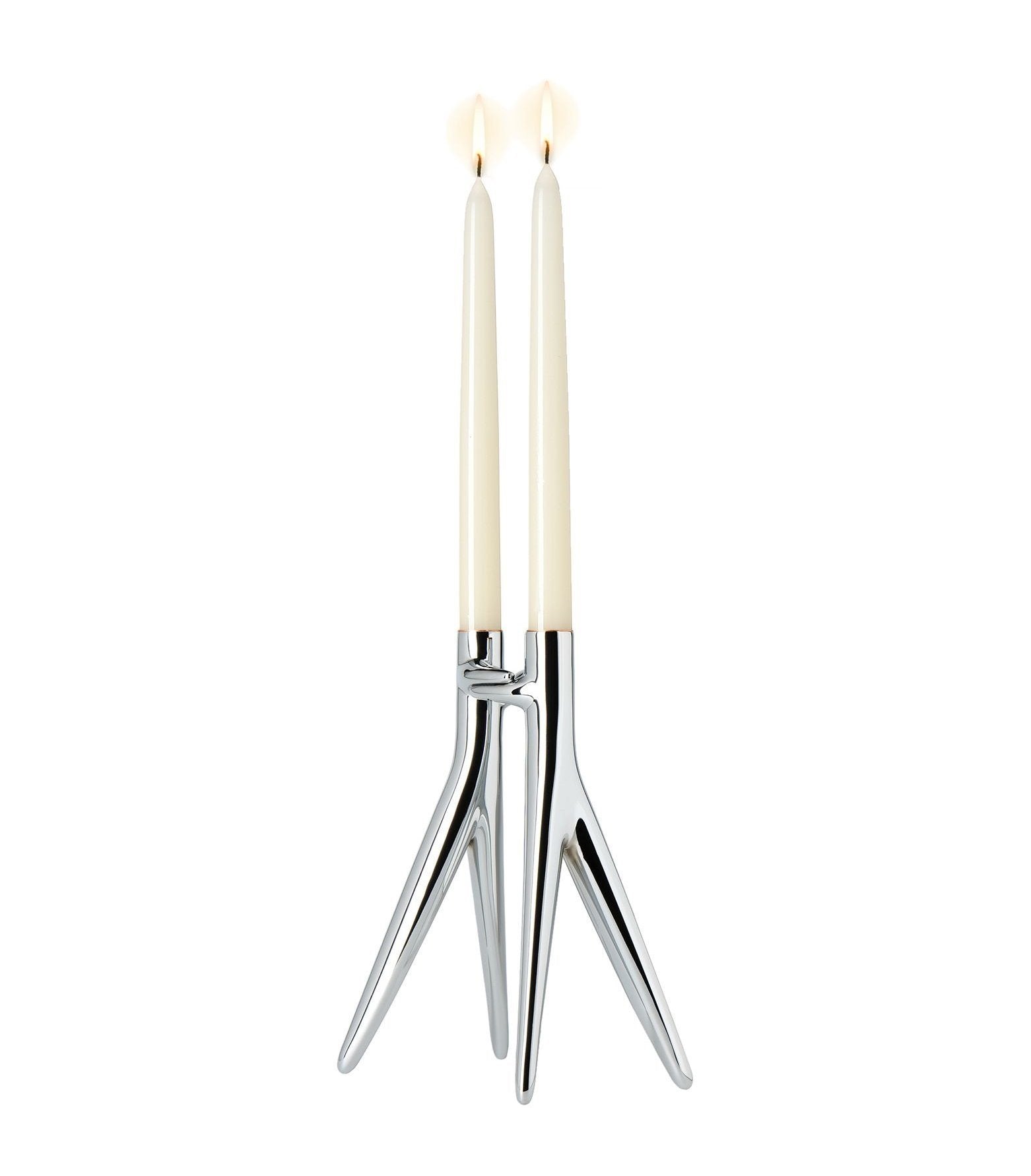 Abbracciaio Candles and Candleholders Kartell glossy chrome 