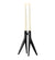 Abbracciaio Candles and Candleholders Kartell opaque Black 