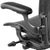 Aeron Vinyl Armpads Accessories herman miller Dark Carbon, Set of 2 