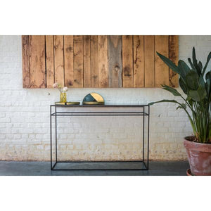 Aged Mirror Console Console Table Ethnicraft 