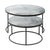 Aged Mirror Nesting Coffee Table Set Coffee table Ethnicraft 