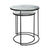 Aged Mirror Nesting Side Table Set side/end table Ethnicraft 