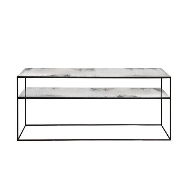 Aged Mirror Sofa Console Console Table Ethnicraft Clear 