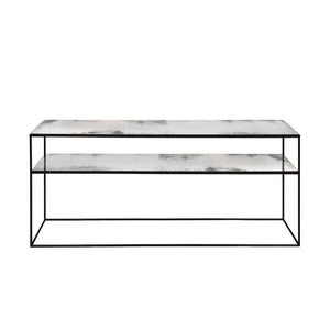 Aged Mirror Sofa Console Console Table Ethnicraft Clear 