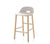 Alfi Low-Back Counter Stool Stools Emeco White Ash 