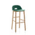 Alfi Low-Back Barstool Stools Emeco Green Ash 