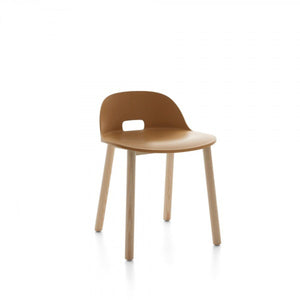 Alfi Low-Back Chair Side/Dining Emeco Sand Ash 