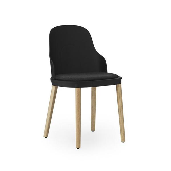 Allez Chair Upholstered - Oak Legs Chairs Normann Copenhagen 