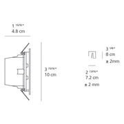 Aria Mini Outdoor Wall Light Outdoors Artemide 