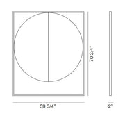 Arper Parentesit Freestanding Module Round Panel Wall Panel Arper 