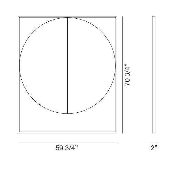 Arper Parentesit Freestanding Module Round Panel Wall Panel Arper 