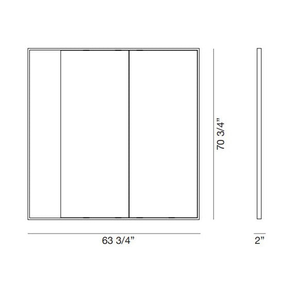 Arper Parentesit Freestanding Module Square Panel Wall Panel Arper 