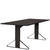 Kaari Rectangular Dining Table Dining Tables Artek 63"W Linoleum black Oak, black lacquered