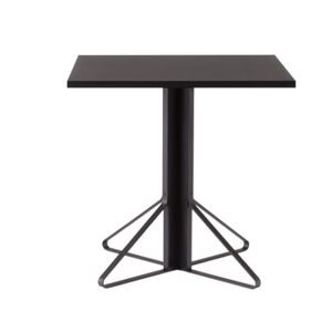 Kaari Table Square Tables Artek Linoleum black Oak, black lacquered 