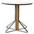 REB003 Kaari Round Dining Table table Artek HPL, high-gloss white Natural oak, protective varnish 