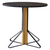 REB003 Kaari Round Dining Table table Artek Linoleum black Natural oak, protective varnish 