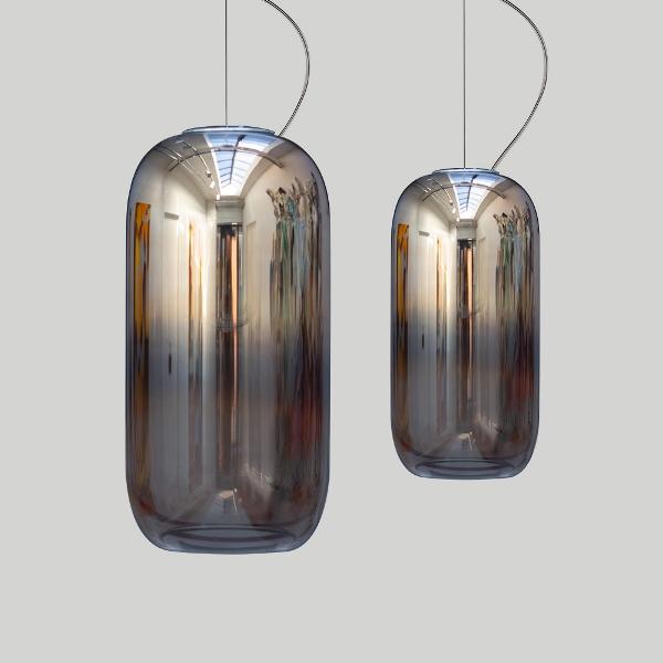 Gople Suspension Extended Length Pendant Lights Artemide 