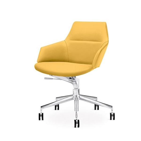 Aston Conference Five Way Swivel Base Armchair task chair Arper 