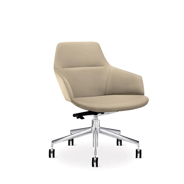 Aston Conference Syncro Five Way Swivel Base Armchair task chair Arper 