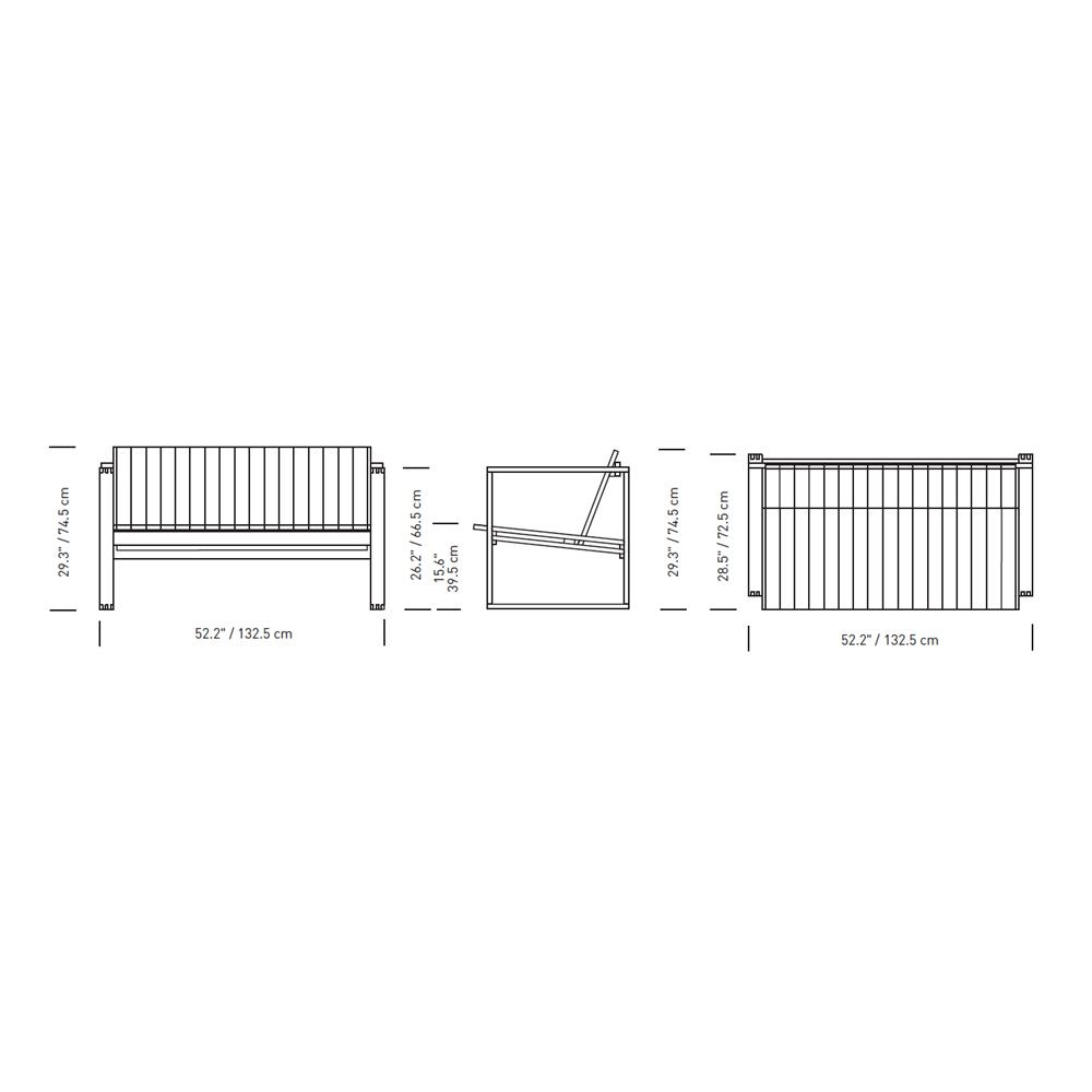 BK12 Lounge Sofa Sofa Carl Hansen 