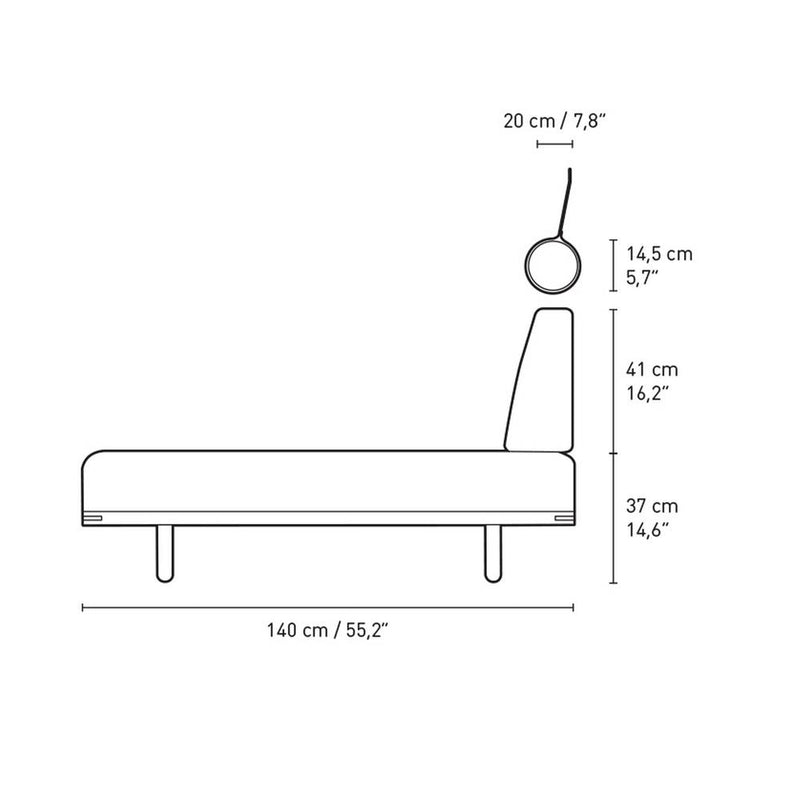 BM0865 Daybed Benches Carl Hansen 