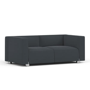Barber & Osgerby Compact Two-Seat Sofa Sofa Knoll Chrome Hourglass – Alley 