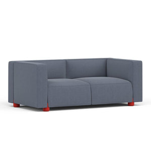 Barber & Osgerby Compact Two-Seat Sofa Sofa Knoll Red Cornaro – Mist + $832.00 