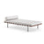 Barcelona Couch Sofa Knoll Sabrina - White Black 