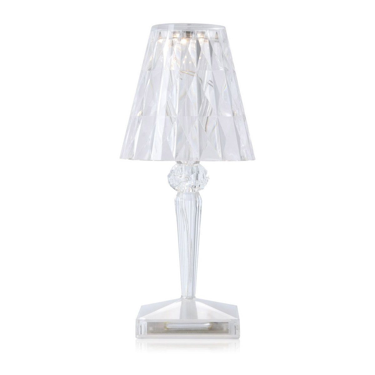 Battery LED Table Lamp Table Lamps Kartell Crystal 