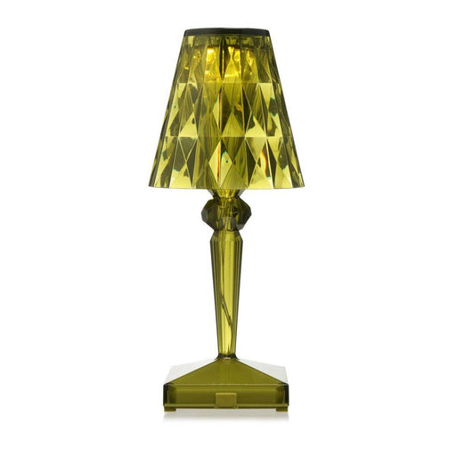 Battery LED Table Lamp Table Lamps Kartell Green 