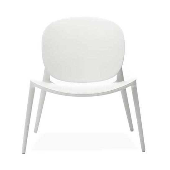 Be Bop Lounge Chair lounge chair Kartell Matt White 