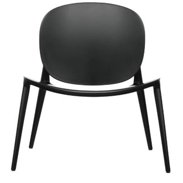 Be Bop Lounge Chair lounge chair Kartell Matt Black 