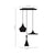 Beat Led Trio Round Pendant System hanging lamps Tom Dixon 