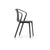 Belleville Armchair Plastic Outdoors Vitra Basalt 