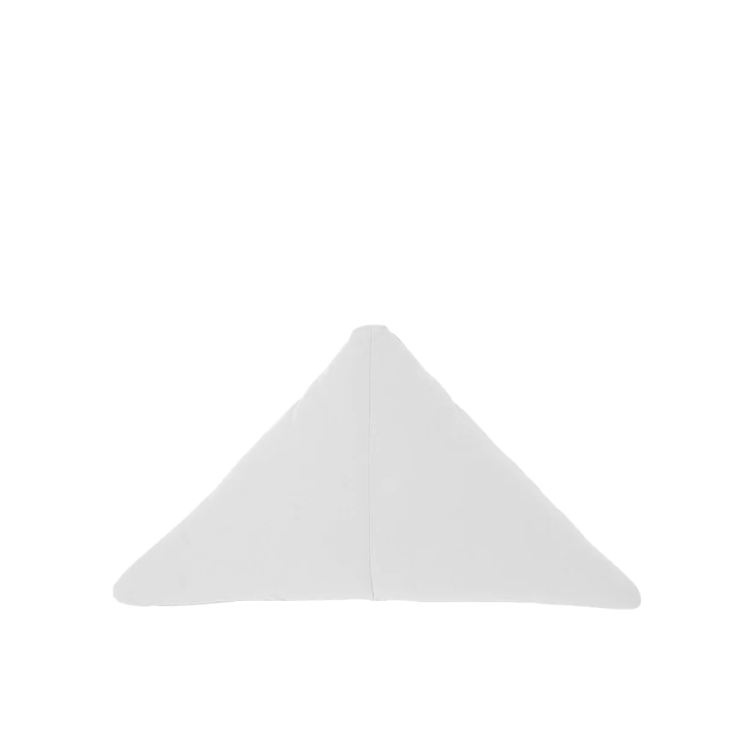 Triangle Throw Pillow Accessories Bend Goods White 