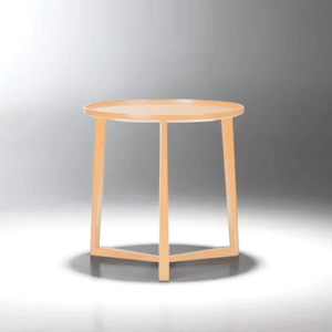Curio Side Table side/end table Bernhardt Design 19" Maple - 837 No Glass Insert