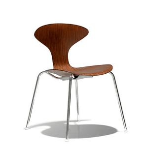 Orbit Wood Stacking Chair Side/Dining Bernhardt Design Ash - 860 