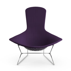 Bertoia Bird Chair lounge chair Knoll Black Classic Boucle - Black Iris 