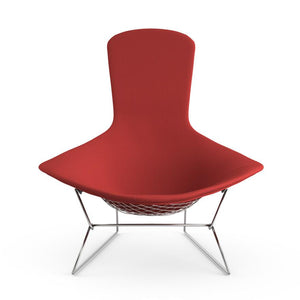 Bertoia Bird Chair lounge chair Knoll Black Classic Boucle - Cayenne 