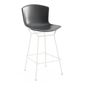 Bertoia Molded Shell Stool Stools Knoll Counter Height Medium Grey White